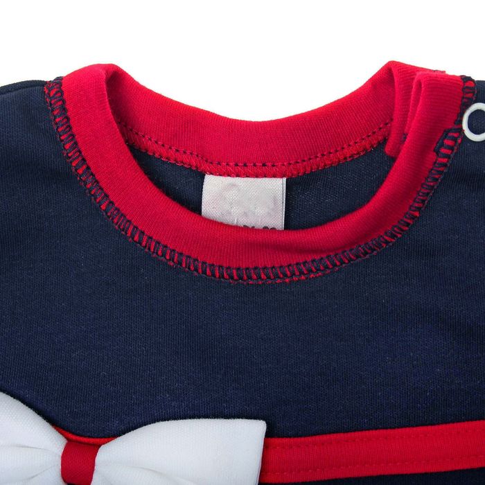 Футболка для девочки, цвет синий, рост 92-98 см (28) (арт. 18-26)