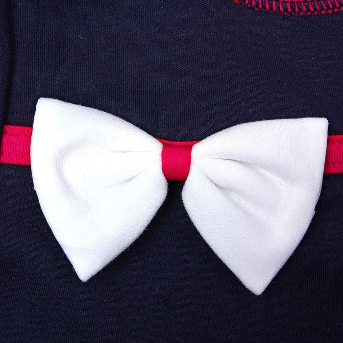 Футболка для девочки, цвет синий, рост 92-98 см (28) (арт. 18-26)