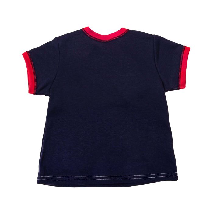 Футболка для девочки, цвет синий, рост 92-98 см (28) (арт. 18-26)