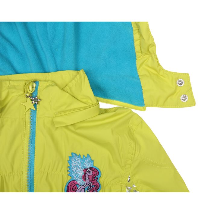 Плащ для девочек, рост 98-104 см, возраст 3 года, цвет яблочный (зелёный)