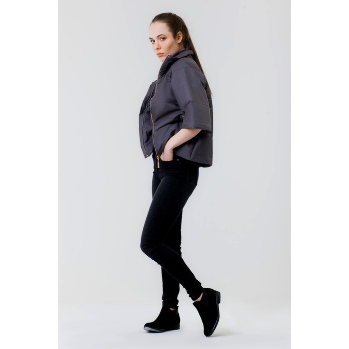 Куртка женская, рост 168 см, размер 46, цвет асфальт (арт. 63)