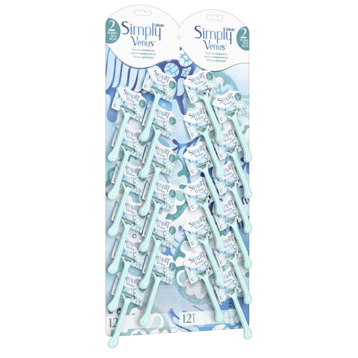 Станок бритвенный одноразовый Venus Simply 2 для женщин, 1 шт