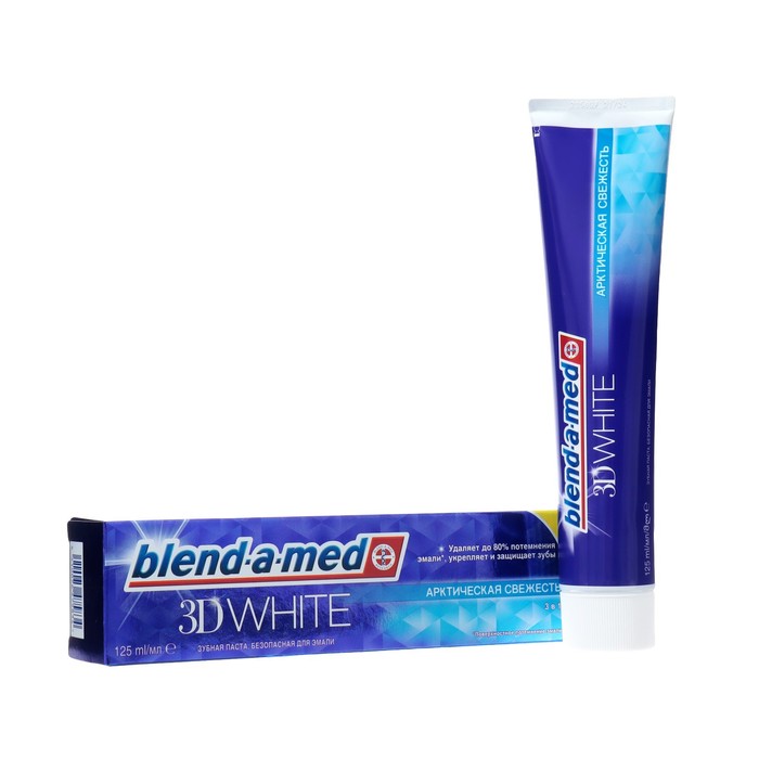 Зубная паста Blend-a-med 3D White Мятный поцелуй, 125 мл