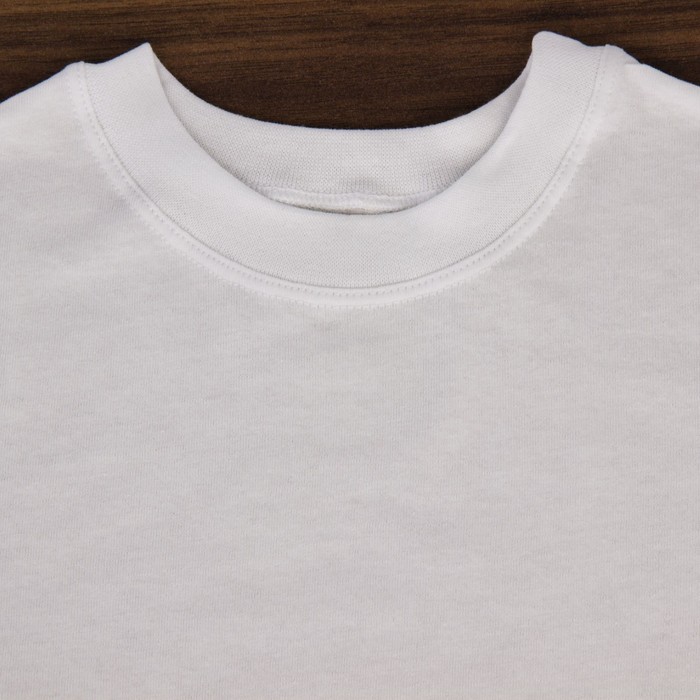 Футболка для мальчика, рост 170 см (15 лет), цвет белый (арт. Н115)