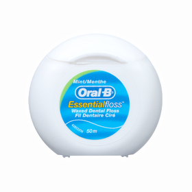 Нить зубная Oral-B Essential мятная, вощеная, 50 м от Сима-ленд