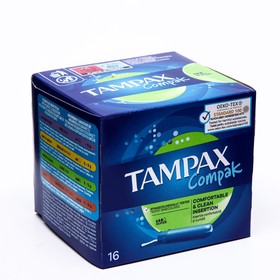 Тампоны «Tampax» Compak Super, с аппликатором 16 шт