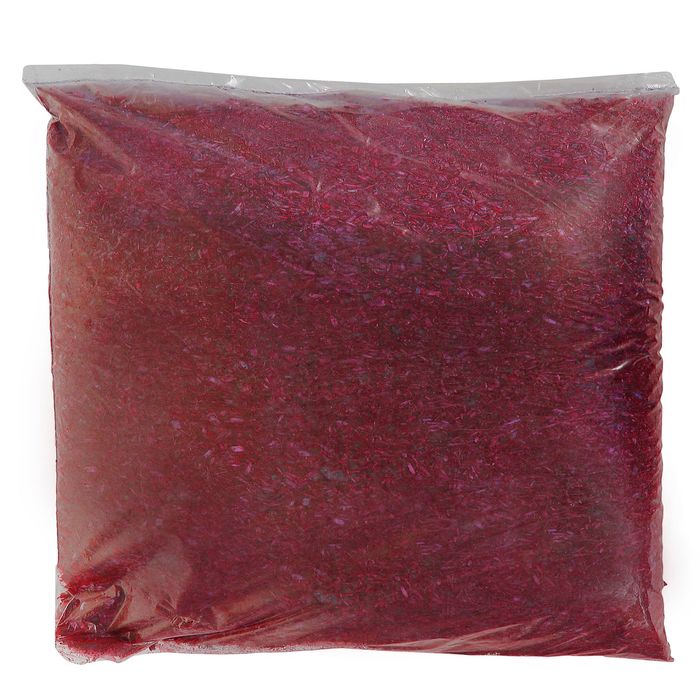 Щепа декоративная (мульча) 5 кг, красная