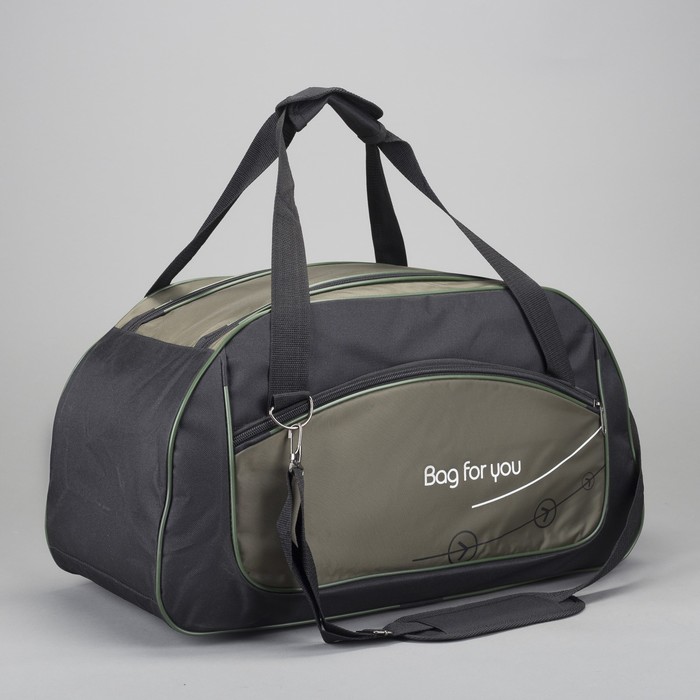 Сумка спортивная на молнии, 1 отдел, 1 наружный карман, МИКС