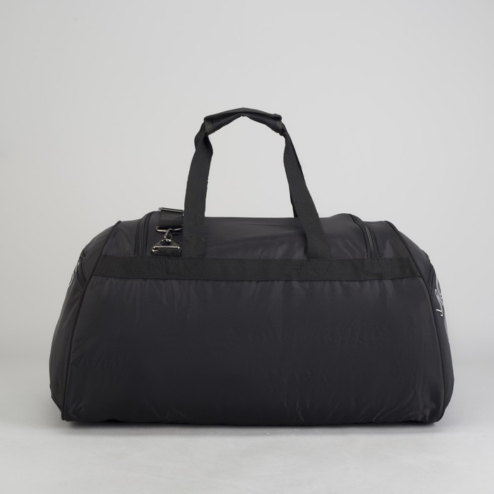 Сумка спортивная на молнии "Космо", 1 отдел, 2 наружных кармана, длинный ремень, МИКС