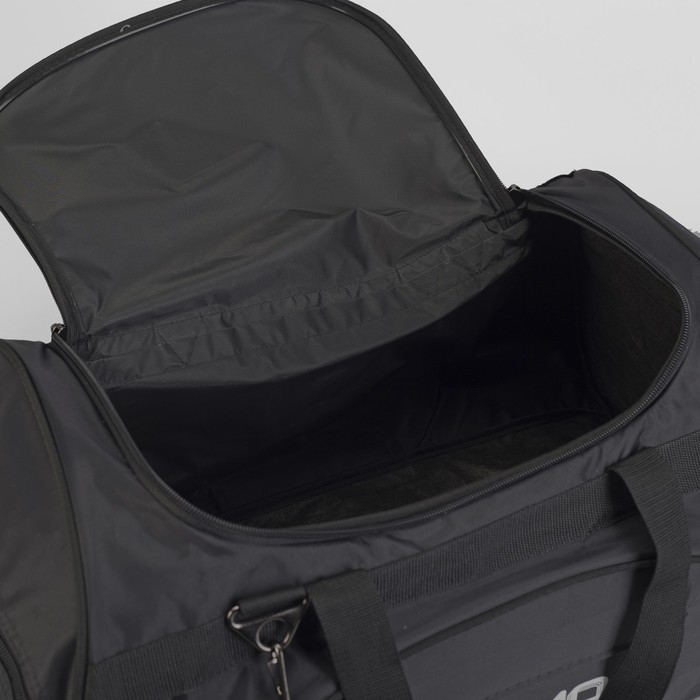 Сумка спортивная на молнии "Космо", 1 отдел, 2 наружных кармана, длинный ремень, МИКС