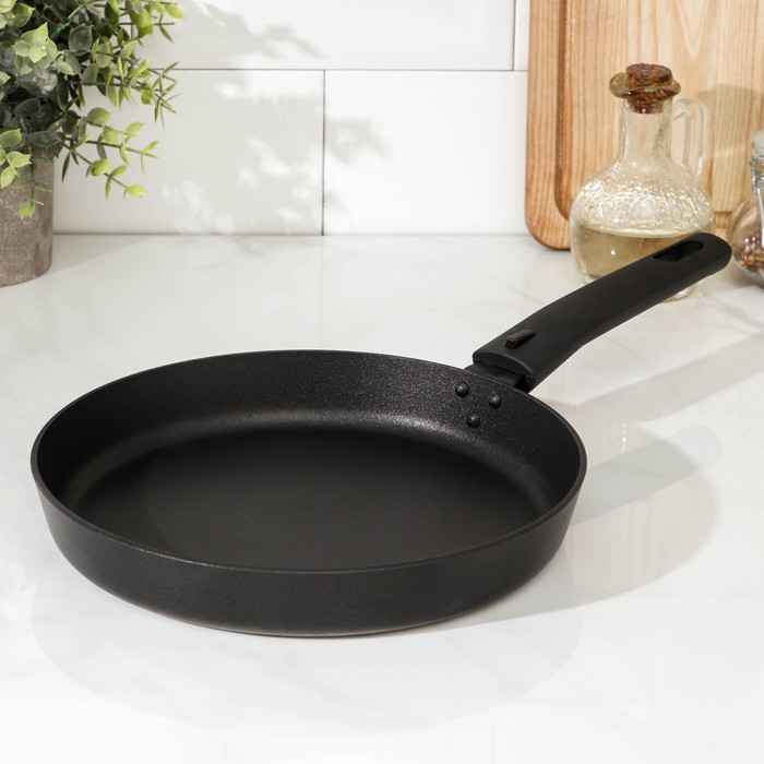 Сковорода 24 см "Дарья", съемная ручка