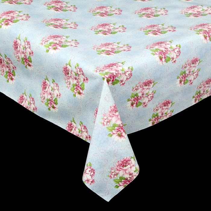 Клеенка столовая на нетканой основе "Нежность", рулон 20 м