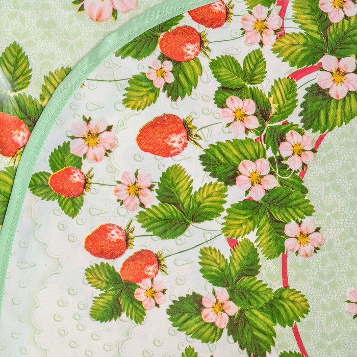 Скатерть на нетканой основе многоразовая с бейкой «Цветы», 155×130 см, цвет МИКС