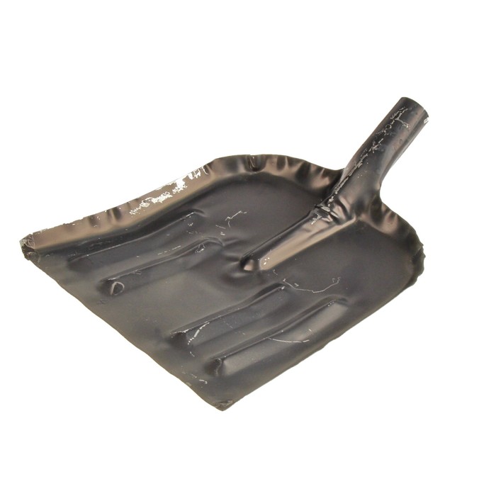 Лопата уборочная "Шахтёрка", толщина 0.9 мм, тулейка 36 мм, без черенка