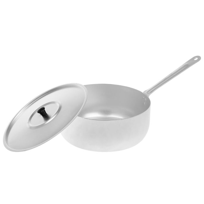 Сотейник 26 см, 5,5 л, металлическая крышка