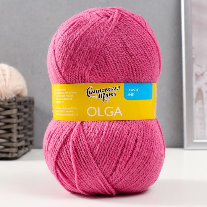

Пряжа Olga (ОльгаПШ) 50% шерсть, 50% акрил 392м/100гр (70158, флокс_V2)