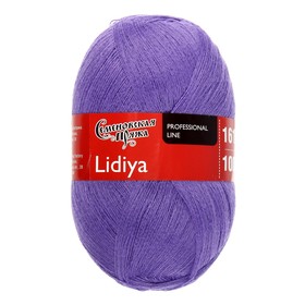 

Пряжа Lidiya (ЛидияПШ) 50% шерсть, 50% акрил 1613м/100гр (272 колокольчик)