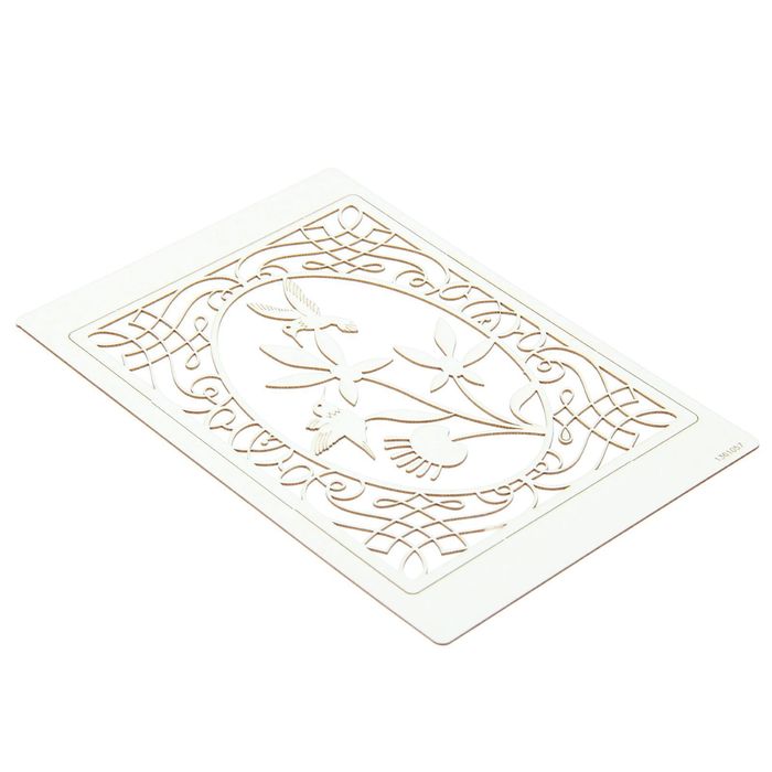 Чипборд "Панно Колибри" толщ. 0,9-1,15 мм 13х10 см