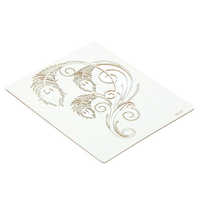 Чипборд "Гордость павлина", толщ. 0,9-1,15 мм