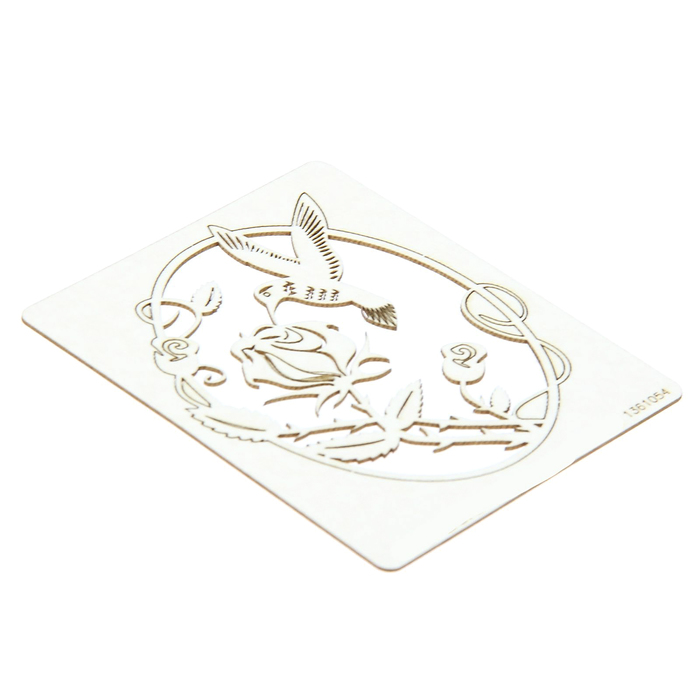 Чипборд "Завтрак колибри", толщ. 0,9-1,15 мм