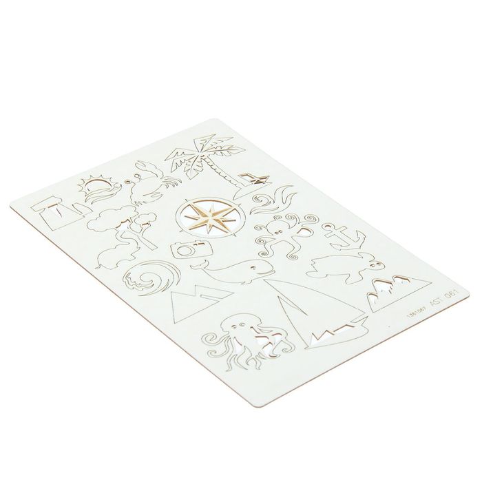 Набор чипбордов "В отпуск", толщ. 0,9-1,15 мм