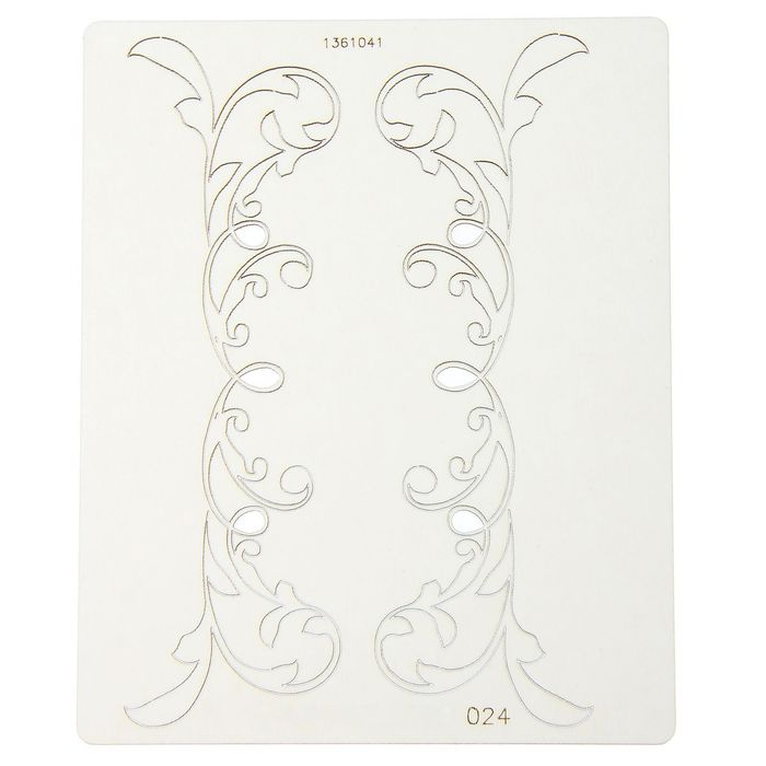 Набор чипбордов из 2 шт. "Вензель", толщ. 0,9-1,15 мм