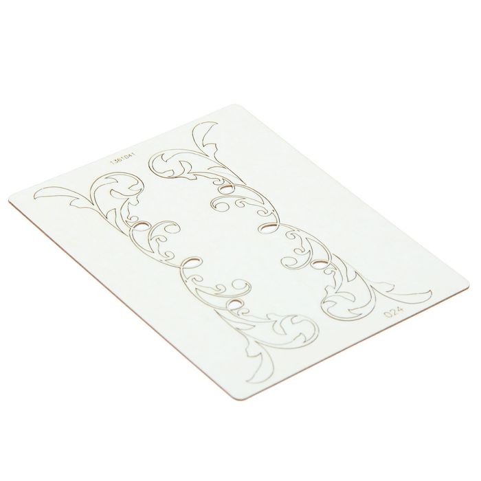 Набор чипбордов из 2 шт. "Вензель", толщ. 0,9-1,15 мм