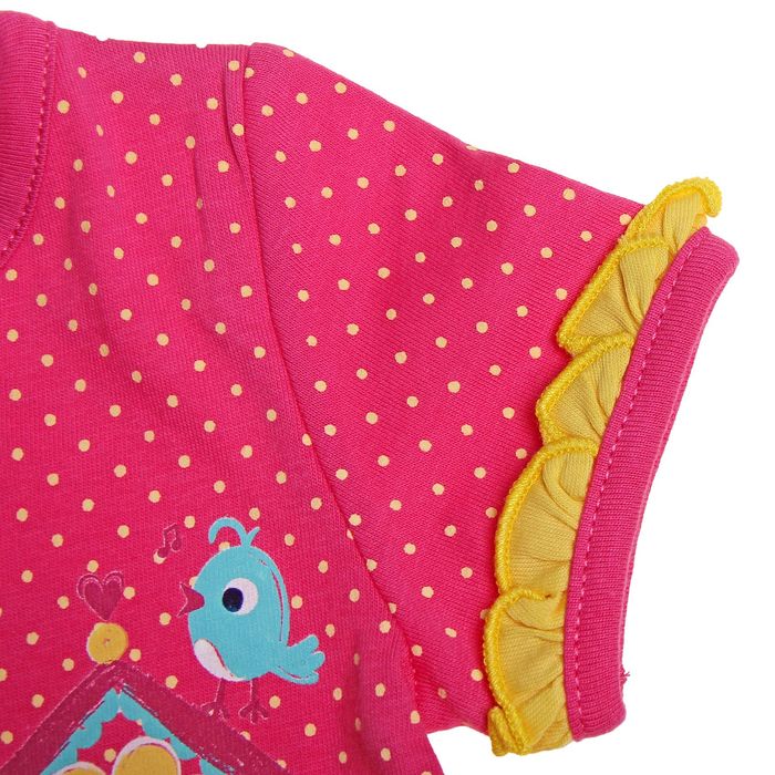 Кофточка ясельная, рост 68 см, цвет розовый