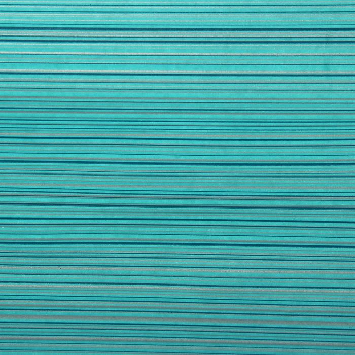 Бумага упаковочная крафт "Полоски люкс", голубая, 0.5 х 10 м