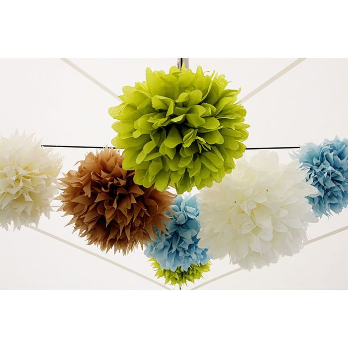 Бумага тишью "Оливковая", 50 х 76 см, 24 шт.