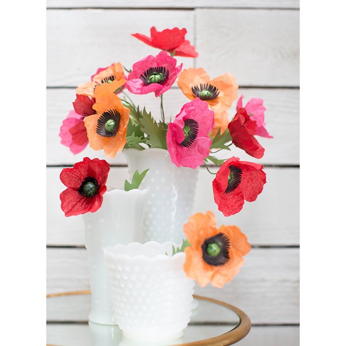 Бумага тишью "Оливковая", 50 х 76 см, 24 шт.