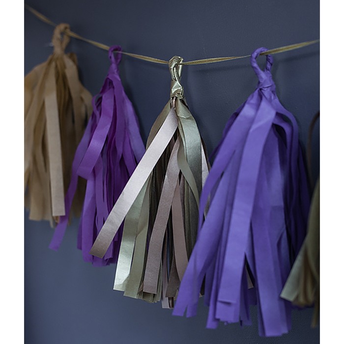 Бумага тишью "Серебристый металл", 50 х 76 см, 24 шт.