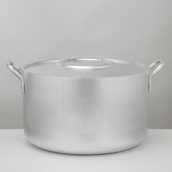 Котел 40 л, с ручками и крышкой