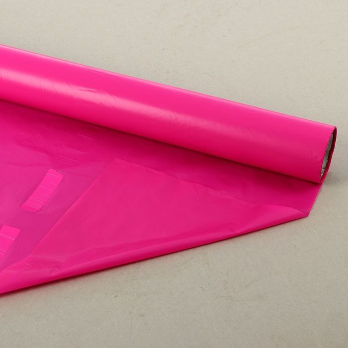 Полисилк матовый, фуксия, 0,5 х 10 м