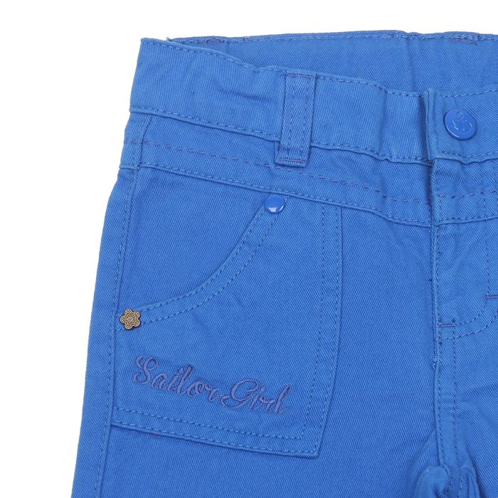 Джинсы для девочки, рост 104 см, цвет голубой