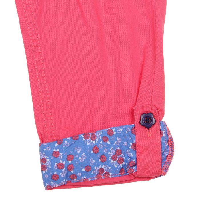 Брюки для девочки, рост 104 см, цвет розовый