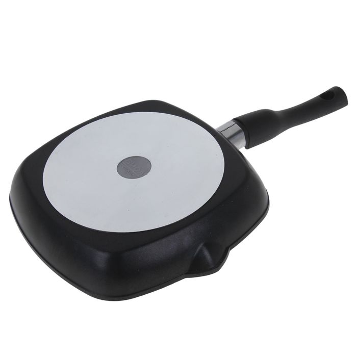 Сковорода-гриль 28х28 см cо съемной ручкой, без крышки