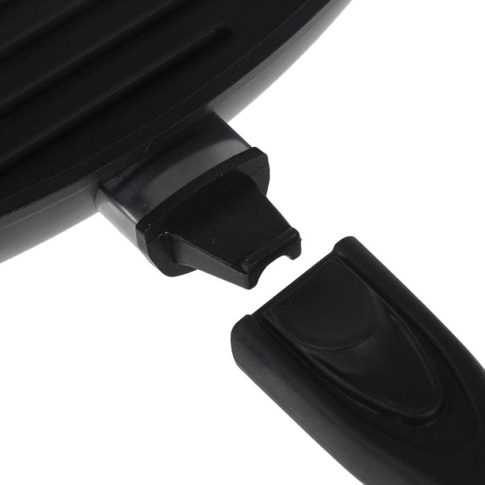 Сковорода-гриль 28х28 см cо съемной ручкой, без крышки