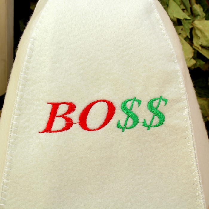 Банная шапка «БОSS»