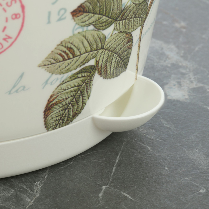 Горшок для цветов 3,6 л "Крит. Прованс", d=20 см, с системой прикорневого полива