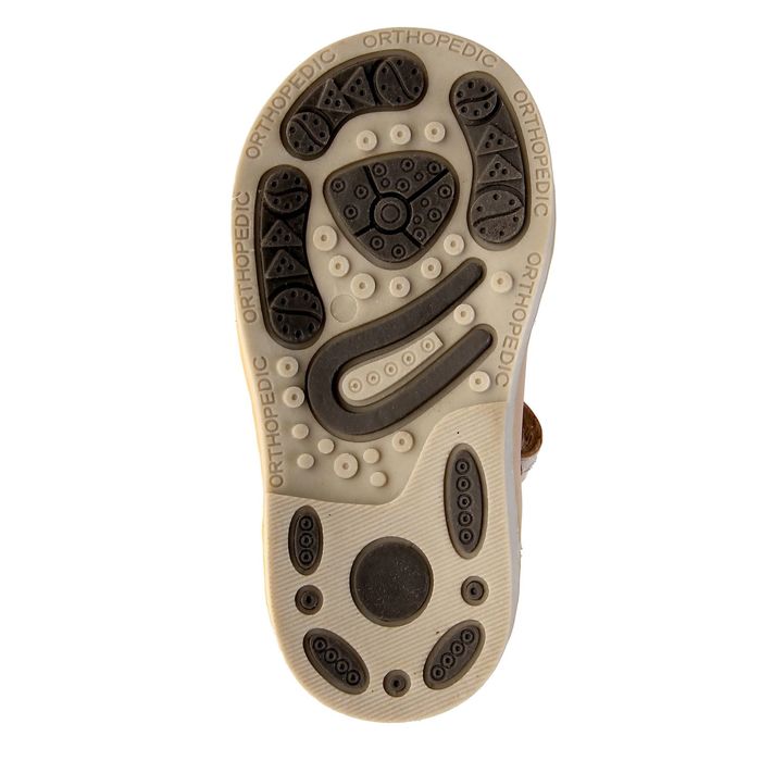 Туфли открытые малодетские Зебра арт. 10475-8 (бежевый) (р. 20)