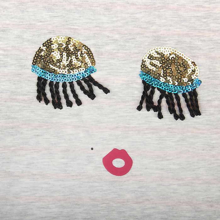 Джемпер детский для девочек Briquette, рост 158 см, цвет светло-серый (арт. 20210100014)