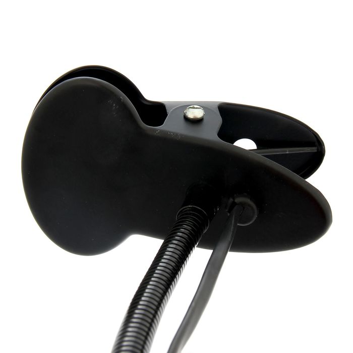 Светильник на прищепке "Поль", чёрный