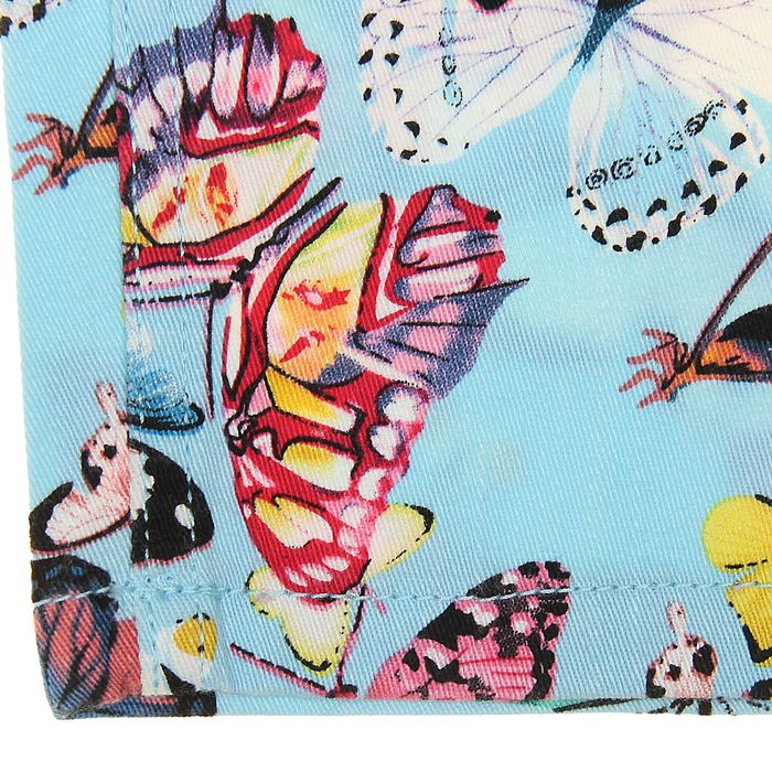 Брюки детские для девочек Megan, рост 140 см, цвет голубой (арт. 20210160022)