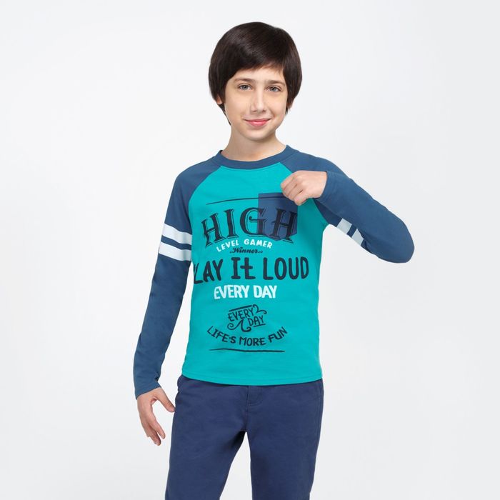 Джемпер детский для мальчиков Mavic, рост 158 см, цвет зелёный (арт. 20110100007)