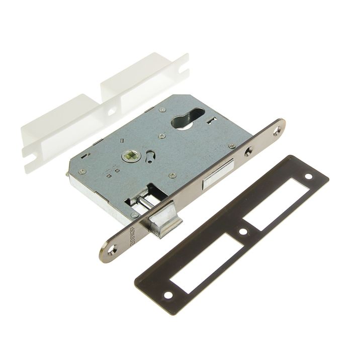 Замок врезной "АЛЛЮР" ЗВ4-55A AB, без ручки, без ц/м, цвет старая бронза