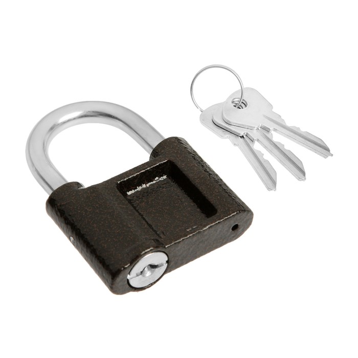 Замок навесной "СТАНДАРТ" ВС-1.02С, дужка d=10 мм, цвет антик