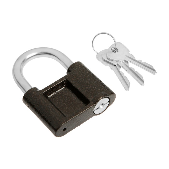 Замок навесной "СТАНДАРТ" ВС-1.02С, дужка d=10 мм, цвет антик