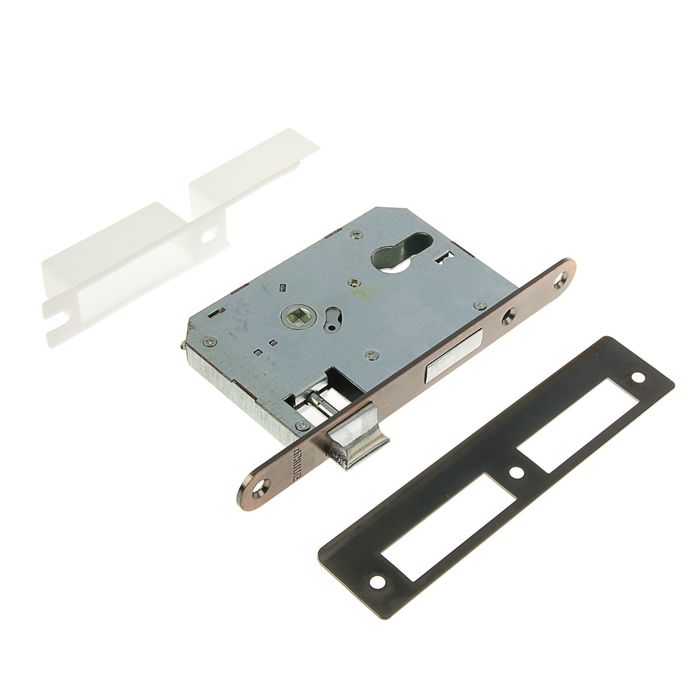 Замок врезной "АЛЛЮР" ЗВ4-55A AC, без ручки, без ц/м, цвет старая медь