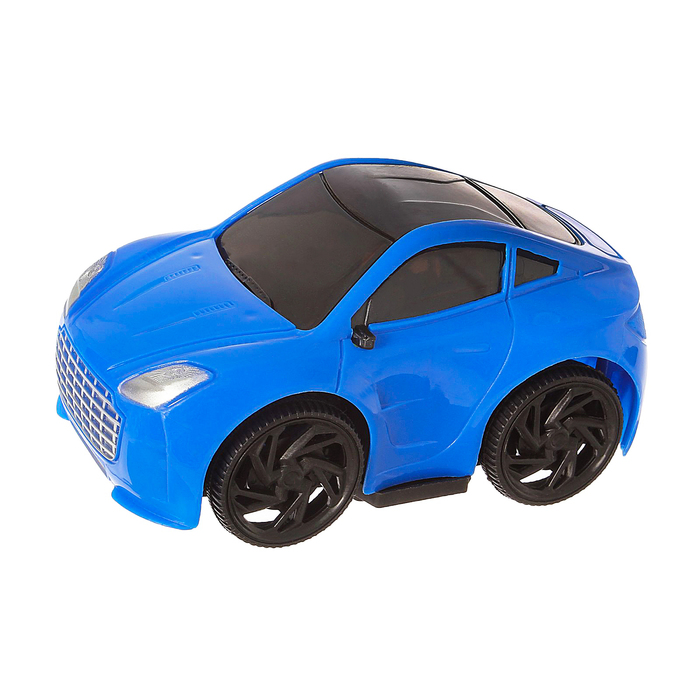 Машина "Суперкар", световые и звуковые эффекты, работает от батареек, цвета МИКС